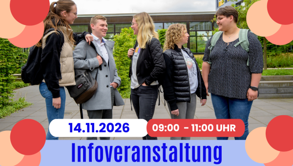 Infoveranstaltung am 14. November 2026